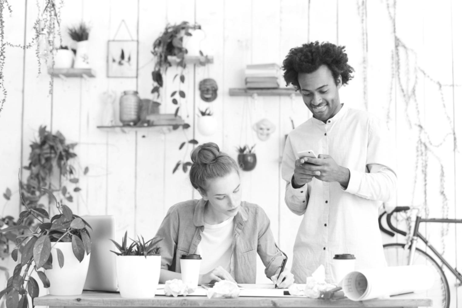 Session de travail collaborative sur la planification financière